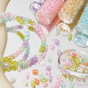 Perles acryliques en perles d'arachide pour la fabrication de bijoux, accessoires d'artisanat de chaîne de téléphone - Product Image 1