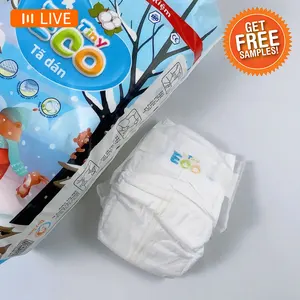 Grosir popok tahan air putih popok bayi bagus sekali pakai anak baru lahir Sensor Jerman ukuran 5 celana Premium