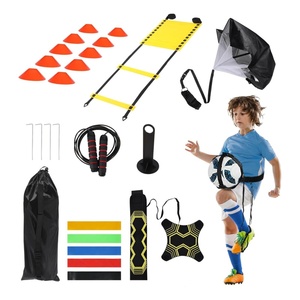 Escalera de Agilidad, Cuerda para Saltar, Discos, Conos, Paracaídas, Bandas de Resistencia, Accesorios de Entrenamiento de Fútbol con Bolsa de Almacenamiento - Product Image 1