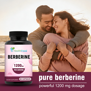 Custom Label Berberine Capsules with Hypromellose Support Weight Management and Immune Function with Dietary <b>Supplement</b> - Product Image 5
