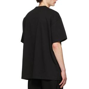 เสื้อยืดผู้ชายไซส์ใหญ่พิมพ์โลโก้ 3 มิติ แบบกำหนดเอง ขายส่ง เสื้อแขนสั้นผ้าคอตตอนเจอร์ซีย์สำหรับผู้ชาย - Product Image 2