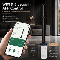 Diffuser Minyak Esensial Komersial Multifungsi Dua Cairan dengan Remote+Bluetooth+Tombol 3 Model untuk Hotel, Kantor, Rumah Tangga & Spa