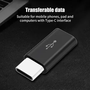 Convertidor de adaptador de carga <span class=keywords><strong>USB</strong></span> <span class=keywords><strong>C</strong></span> macho a Micro <span class=keywords><strong>USB</strong></span> hembra para Samsung Xiaomi Huawei Android Smartphone Tablet conector - Product Image 5