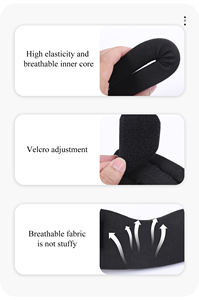 Attelle de cou en mousse souple réglable pour la rééducation postopératoire soulagement de la douleur équipement de rééducation de la spondylose cervicale - Product Image 5