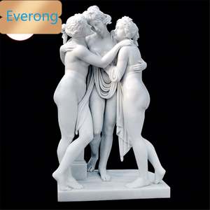 Statue en marbre bon marché prix jardin grande figure pierre occidentale moderne taille personnalisée <span class=keywords><strong>EV</strong></span> pierre intérieure et extérieure <span class=keywords><strong>5</strong></span> ans de grade - Product Image 6