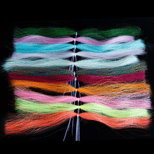 Matériel de liage de mouches UV Flashabou guirlandes assorties plat scintillant cristal Flash guirlandes pêche à la mouche Herl appâts - Product Image 2