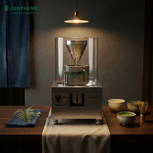 Moulin à matcha électrique commercial en granit japonais pour poudre de thé, avec fonctionnement ultra-silencieux à basse température - Product Image 1