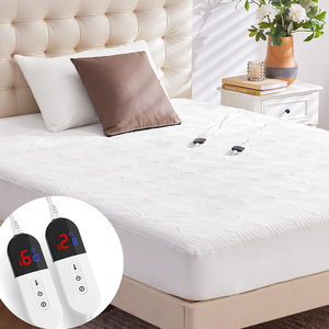 Điện Nhanh Chóng Làm Nóng Dưới Chăn Nệm Pad Với 10 Nhiệt Thiết Đặt Nóng Lên Giường Mềm Mại Ấm Cúng Vải Tấm Ga Giường Cho Giường - Product Image 1