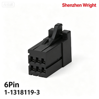 Boîtier de câblage femelle TE 1-1318119-3 de haute qualité, connecteur 6 broches 2,5 mm – Achetez des composants électroniques pour équipements industriels