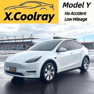 <span class=keywords><strong>Tesla</strong></span> <span class=keywords><strong>Model</strong></span> Y <span class=keywords><strong>2022</strong></span> d'occasion, propulsion arrière, SUV intermédiaire BEV, faible kilométrage, conduite à gauche, véhicule électrique à charge rapide pour l'exportation - Product Image 1