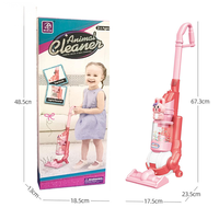 Yuglow Aspirateur Jouet Ours de Dessin Animé de Simulation, Outil de Nettoyage pour Jeu d'Imitation Enfants