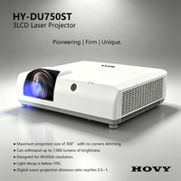 Projecteur laser 3LCD WUXGA 1920x1200 7000Lm Full HD pour cinéma maison et salle de jeux