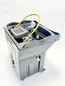 Lavabo Portatile per Spa Capelli Professionale da Barbiere, Stile Mobile Senza Impianto Idraulico con Serbatoio d'Acqua Interno - Product Image 3