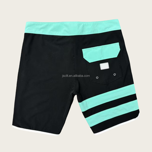 Bermudas de Baño para Hombre con Impresión Personalizada OEM, Shorts de Playa de Tejido Reciclado Elástico en 4 Direcciones - Product Image 2