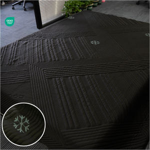 Tessuto per Rivestimento Materasso Rinfrescante Nero 400gsm 300gsm per Protezione Materasso - Product Image 1