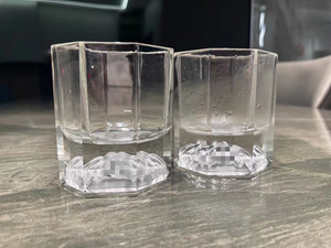 Ensemble de verres à vin et à whisky de luxe écologiques en cristal européen Medusa, 2 pièces, idéal pour les fêtes - Product Image 3