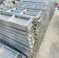 Matériau de construction d'usine Planches d'échafaudage en métal pour pédale de tremplin en acier galvanisé par immersion