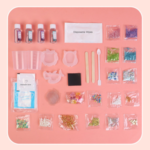 Kit de Resina para Principiantes 2026, Kit de Fabricación de Joyería de Resina, para Hacer Posavasos y Colgantes - Product Image 3