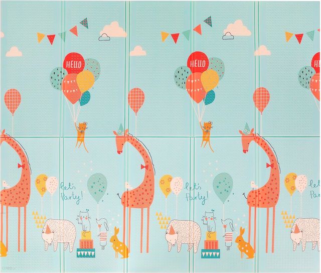 High Quality Educational Foldable Double-Sided Eco-Friendly Non-Toxic XPE Baby Play Mat Reversible Waterproof for Baby Gym