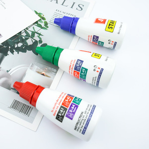 <span class=keywords><strong>Encre</strong></span> colorée populaire <span class=keywords><strong>de</strong></span> haute qualité claire 28 ml d'<span class=keywords><strong>encre</strong></span> à séchage rapide pour les tampons en caoutchouc auto-encreurs - Product Image 3