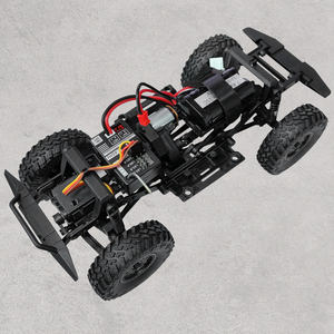 Quy mô 1/24 <span class=keywords><strong>RC</strong></span> Crawler leo núi với LED ánh sáng màu xanh - Product Image 6