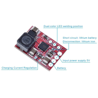 Aismartlink TP5000 + 18650 Support de batterie 3.6v/4.2v Module de chargeur Batterie lithium-ion Phosphate Carte d'alimentation Flash Electronique