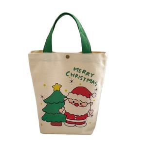 Wholesale Price Christmas Kids Gift <b>Bags</b> Custom <b>Xmas</b> Gift Santa Sacks Big Drawstring Cotton Shopping <b>Bags</b> - Product Image 1