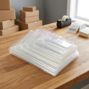 Ukhi Brand PLA PBAT Cornstarch Biodegradable <b>Compostable</b> Decomposable Resealable Laminated Heat Seal Packaging Pouches Red Seal - Product Image 2