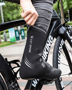 Couvre-chaussures thermique pour vélo de montagne, couvre-chaussures de cyclisme résistant à l'eau en Silicone pour <span class=keywords><strong>vtt</strong></span> - Product Image 6