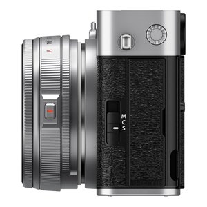 กล้องมิเรอร์เลส Fujifilm X E5 เซ็นเซอร์ APS-C 40.2MP เลนส์ XF 23 มม. F2.8 สีเงิน ชุดคิทพร้อมการ์ด SD วิดีโอ 6.2K แบตเตอรี่แบบชาร์จได้ - Product Image 3