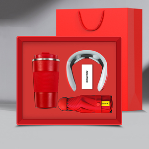 Ensemble cadeau d'entreprise de luxe personnalisé <span class=keywords><strong>2026</strong></span> avec logo, mug promotionnel, parapluie de massage du cou, cadeau de nouvel an - Product Image 3