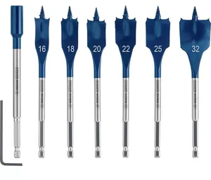ใหม่และมีสินค้าในสต็อก ชุดดอกสว่านเจาะเร็ว EXPERT Self Cut Speed Spade, 16 - <span class=keywords><strong>32</strong></span> มม., <span class=keywords><strong>7</strong></span> ชิ้น, 2608900334 ผู้จัดจำหน่าย Plc Pac - Product Image 2