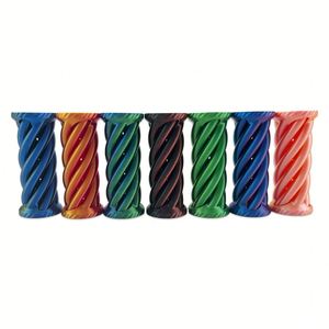 Premier Stress Relief 3D Printed PLA Twisted Helix Geometry Emotional <strong>Balance</strong> Tool Radial Spiral Gadget for Executive Desk Toy - Product Image 2