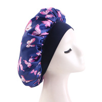 Gorro de Satén de Lujo Personalizado con Banda Elástica de Doble Capa para Adultos, para Uso Diario y en la Playa