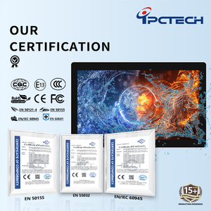 15.6英寸重型交互式无风扇工业平板电脑嵌入式计算机，带电容/电阻触摸屏库存 - Product Image 3