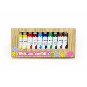 Factory directly professional watercolor art supplies paint tube non-toxic aluminium tube watercolor paint set