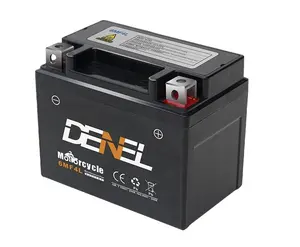 Sealed mf motorcycle battery 12v4ah, rechargeable lead acid battery ,motorcycle parts