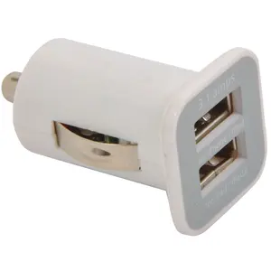 Chargeur de voiture double USB, gadgets personnalisés - Product Image 1