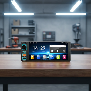เครื่องเล่น MP5 แบบ Single DIN ขนาด 6.8 นิ้ว หน้าจอสัมผัสแบบ Capacitive IPS รองรับ Wireless CarPlay ช่อง USB คู่ สำหรับรถยนต์ - Product Image 5