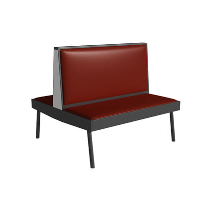 บูธคู่สีแดง