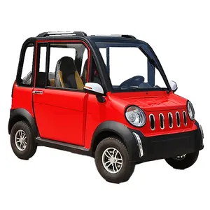 Véhicule à quatre roues pour adulte, nouvelle Mini voiture électrique avec 3 sièges passagers