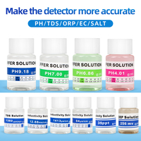 Testeur de qualité de l'eau EC TDS de haute précision 12.88 ms/cm 1413us/cm 84us/cm 1382ppm Solution standard
