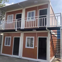 Maison conteneur préfabriquée de 20 pieds, maison conteneur en acier modulaire pour camp de travail