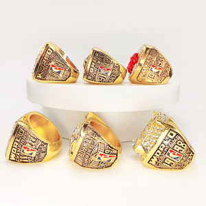 Ensemble <span class=keywords><strong>de</strong></span> bagues 6 pièces en gros, bague <span class=keywords><strong>de</strong></span> championnat classique nostalgique commémorative populaire, prix <span class=keywords><strong>de</strong></span> bague <span class=keywords><strong>de</strong></span> championnat <span class=keywords><strong>de</strong></span> basket-ball personnalisé - Product Image 3