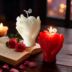 Bougie parfumée en forme de cœur à tenir en main 2026, amour romantique, parfum d'ambiance pour la maison, cadeau pour la Saint-Valentin, mariage, anniversaire - Product Image 3