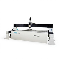 Machine de découpe à jet d'eau CNC haute précision 5 axes grande taille WMT4080-AL avec pompe à entraînement direct pour acier inoxydable, aluminium, cuivre et autres métaux