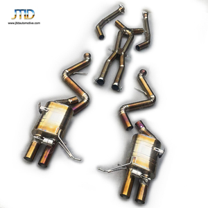 Sistema de escape cuádruple JTLD Titanium Catback apto para BMW E90 <span class=keywords><strong>E92</strong></span> E9X M3 - Product Image 5