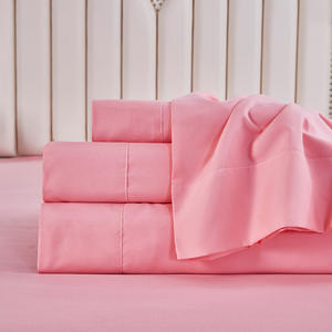 Set Copripiumino Quattro Pezzi King Size per Commercio Estero Amazon Home Textile, Tinta Unita Semplice con Lenzuolo e Federe - Product Image 1