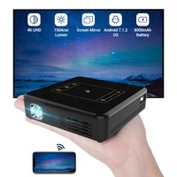 HOTACKHD Home Theater Proyectores inalámbricos de cine portátiles Wifi Android Dlp Digital Mini Led Tv Proyector