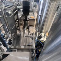 Mélangeur de sucre, gaz, eau et CO2 en acier inoxydable 304 pour ligne de remplissage de boissons gazeuses et d'eau gazeuse